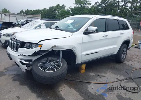 2019 Jeep Grand Cherokee Limited z USA, uszkodzony, nr VIN 1C4RJFBG1KC589871